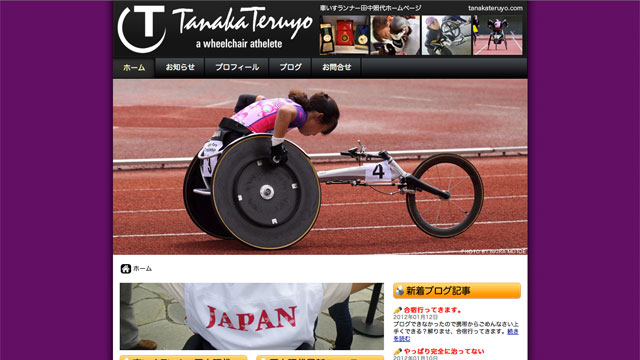 Tanaka Teruyo ホームページ